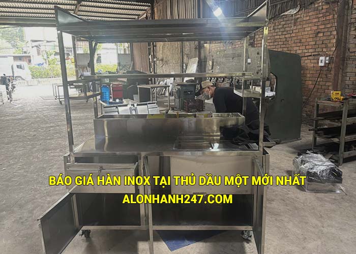 Báo giá hàn inox tại Thủ Dầu Một mới nhất