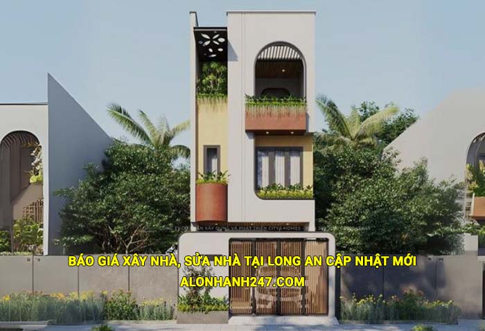 Báo giá xây nhà, sửa nhà tại Long An cập nhật mới