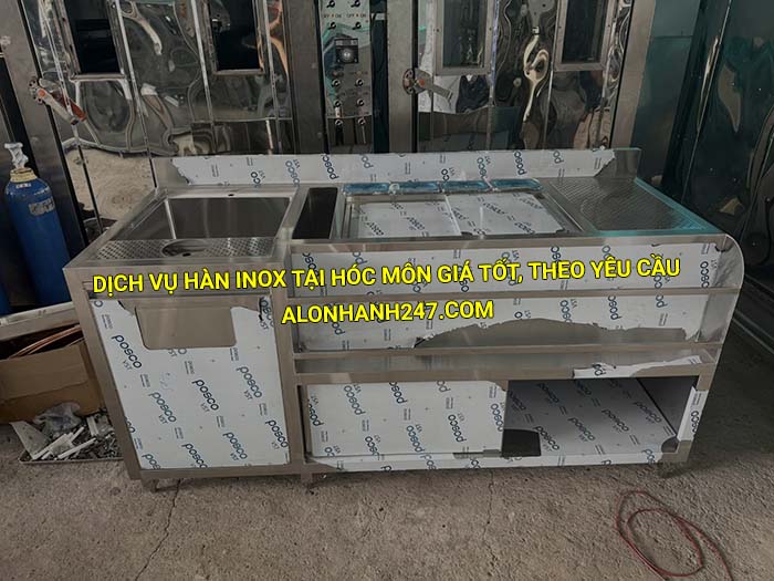 Dịch vụ hàn inox tại Hóc Môn giá tốt, theo yêu cầu
