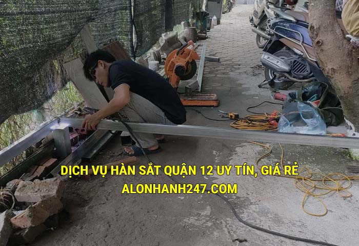 Dịch vụ hàn sắt Quận 12 uy tín, giá rẻ