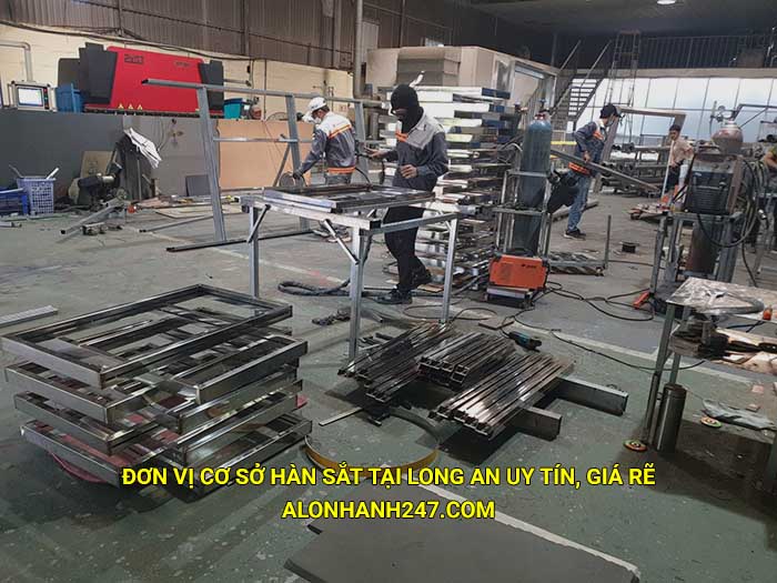 Đơn vị cơ sở hàn sắt tại Long An uy tín, giá rẽ