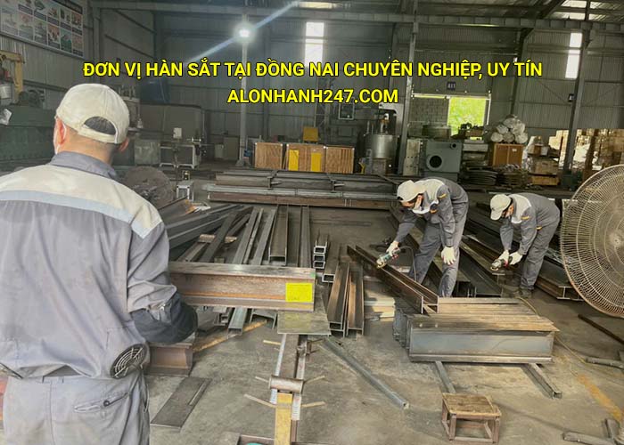 Đơn vị hàn sắt tại Đồng Nai chuyên nghiệp, uy tín