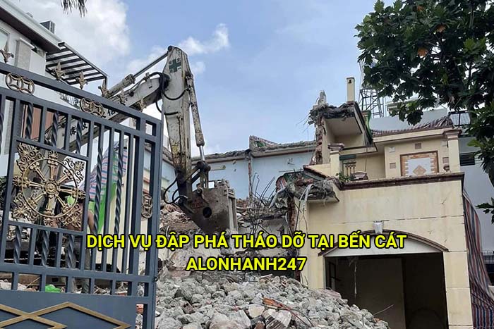 Dịch vụ đập phá tháo dỡ tại Bến Cát