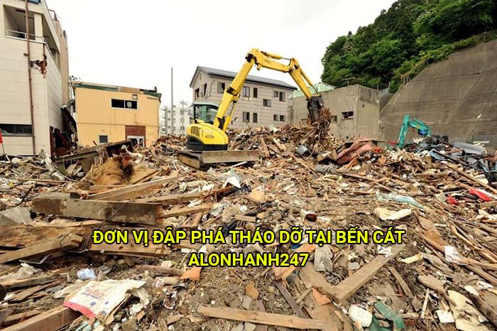 Đơn vị đập phá tháo dỡ tại Bến Cát