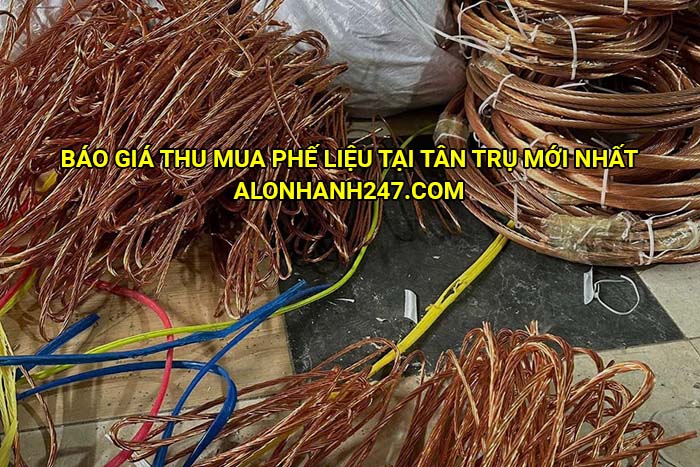 Báo giá thu mua phế liệu tại Tân Trụ mới nhất