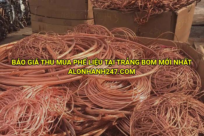 Báo giá thu mua phế liệu tại Trảng Bom mới nhất