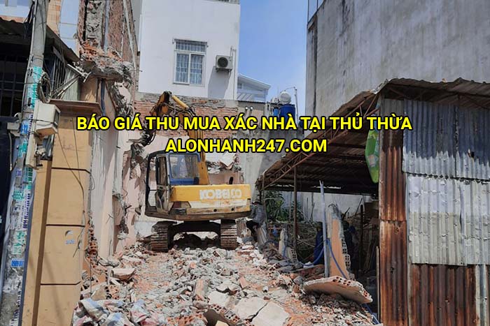 Báo giá thu mua xác nhà tại Thủ Thừa 