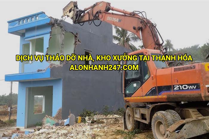 Dịch vụ tháo dỡ nhà, kho xưởng tại Thạnh Hóa