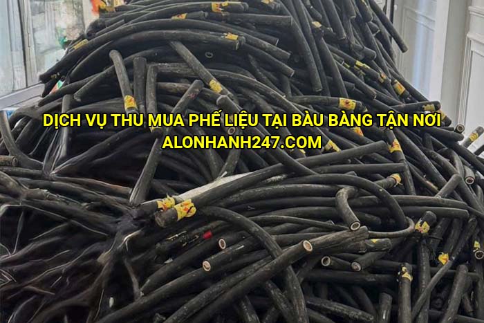 Dịch vụ thu mua phế liệu tại Bàu Bàng tận nơi