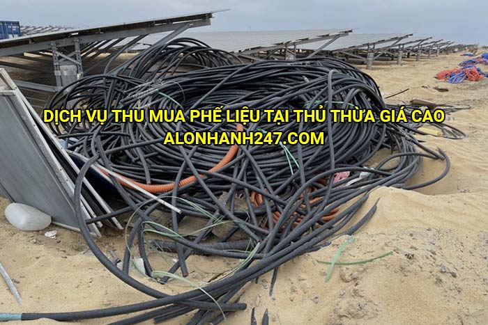 Dịch vụ thu mua phế liệu tại Thủ Thừa giá cao