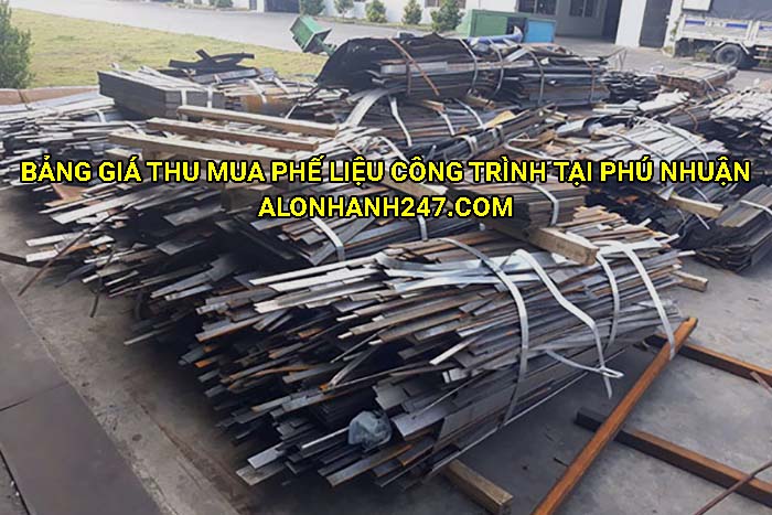 Bảng báo giá thu mua phế liệu công trình tại Phú Nhuận