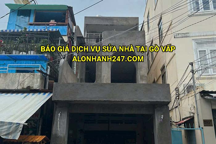 Báo giá dịch vụ sửa nhà tại Gò Vấp