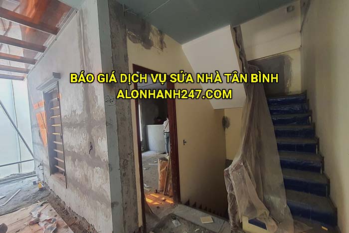 Báo giá dịch vụ sửa nhà Tân Bình