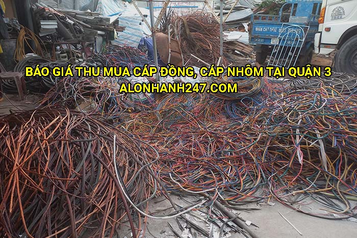 Báo giá thu mua cáp đồng, cáp nhôm tại Quận 3
