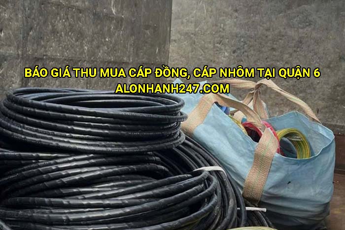 Báo giá thu mua cáp đồng, cáp nhôm tại Quận 6