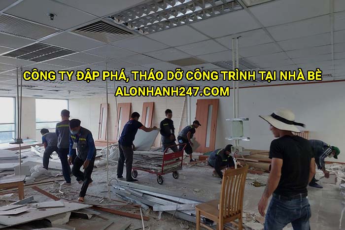 Công ty đập phá, tháo dỡ công trình tại Nhà Bè