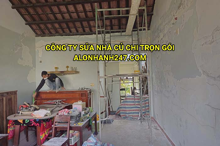 Công ty sửa nhà Củ Chi trọn gói