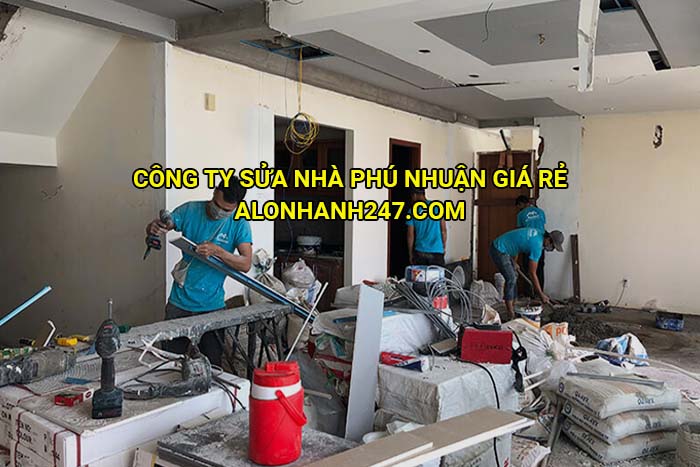 Công ty sửa nhà Phú Nhuận giá rẻ