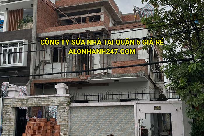 Công ty sửa nhà tại Quận 5 giá rẻ