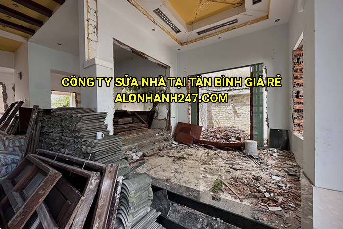 Công ty sửa nhà tại Tân Bình giá rẻ