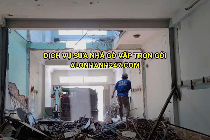 Dịch vụ sửa nhà Gò Vấp trọn gói
