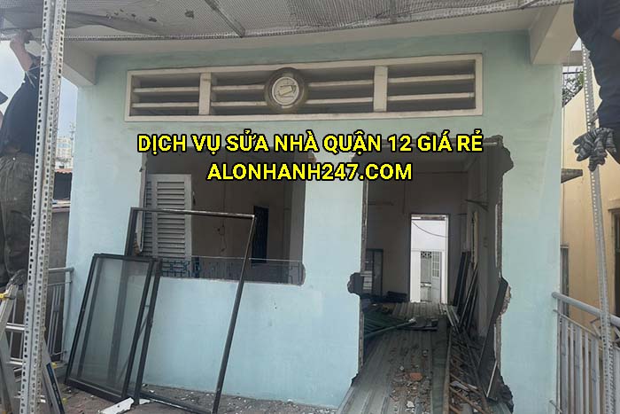 Dịch vụ sửa nhà Quận 12 giá rẻ