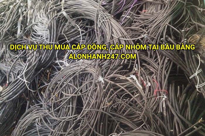 Dịch vụ thu mua cáp đồng, cáp nhôm tại Bàu Bàng