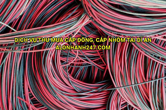 Dịch vụ thu mua cáp đồng, cáp nhôm tại Dĩ An
