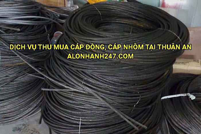 Dịch vụ thu mua cáp đồng, cáp nhôm tại Thuận An