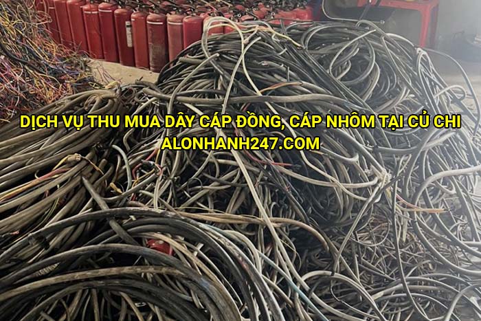Dịch vụ thu mua dây cáp đồng, cáp nhôm tại Củ Chi