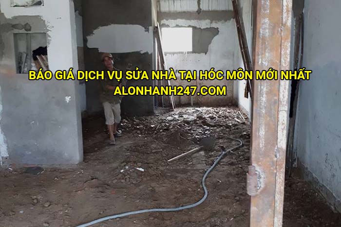 Báo giá dịch vụ sửa nhà tại Hóc Môn mới nhất