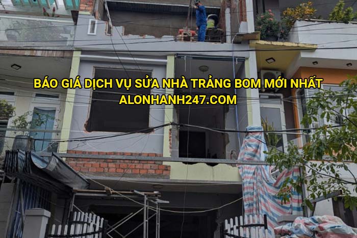 Báo giá dịch vụ sửa nhà Trảng Bom mới nhất