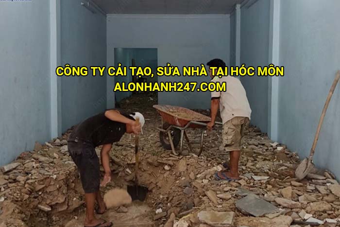 Công ty cải tạo, sửa nhà tại Hóc Môn