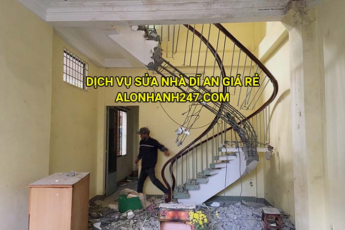 Dịch vụ sửa nhà Dĩ An giá rẻ