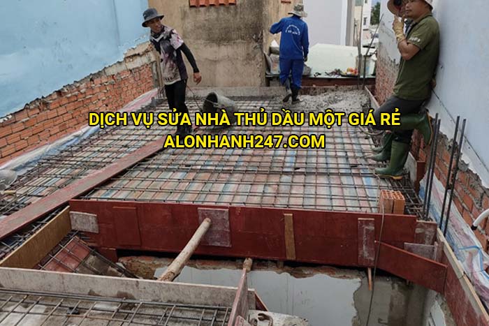 Dịch vụ sửa nhà Thủ Dầu Một giá rẻ