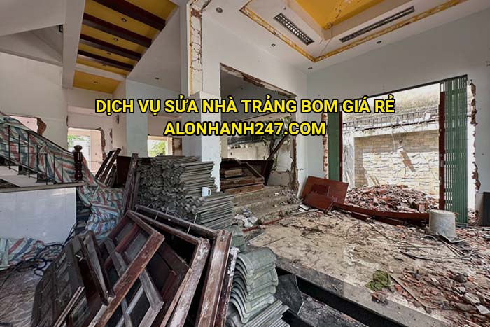 Dịch vụ sửa nhà Trảng Bom giá rẻ